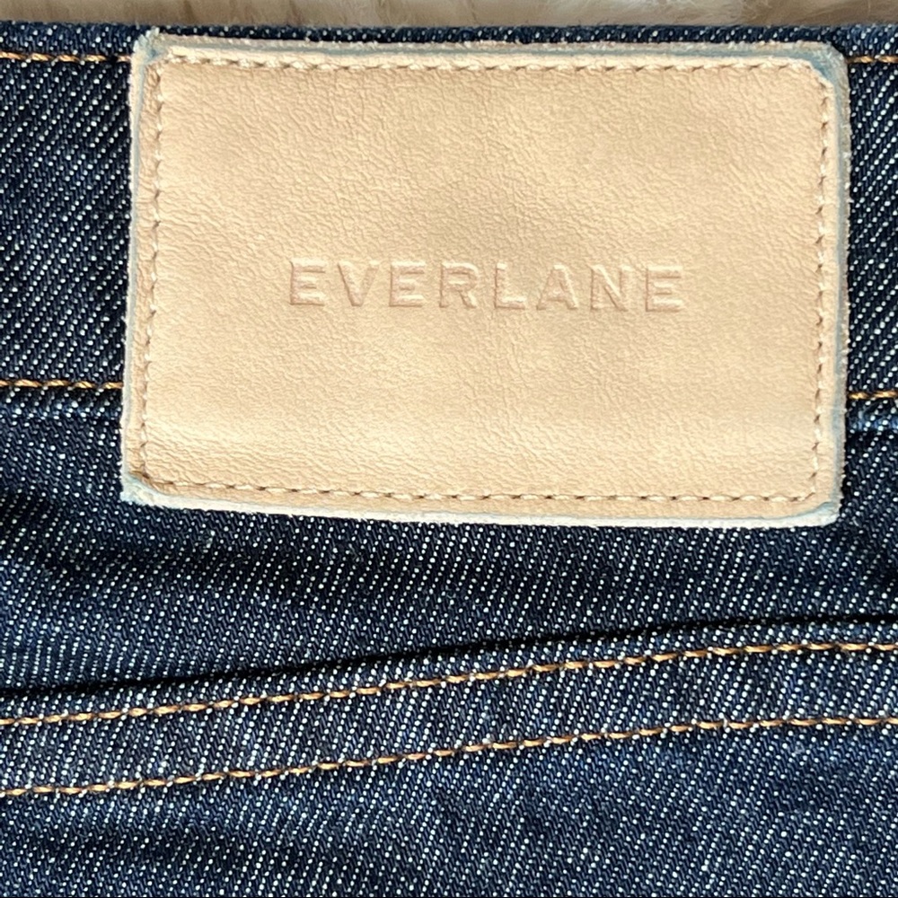Everlane Dark Indigo Ankle Crop Jeans - Picture 10 of 12
